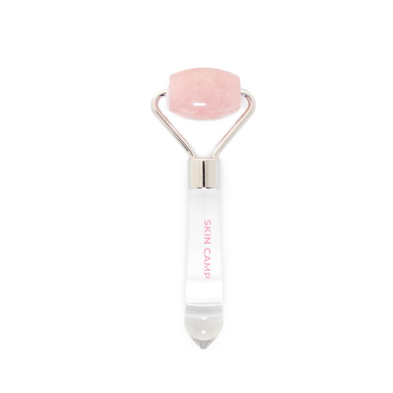 Skin Camp Mini Rose Quartz Roller - Skin Gym