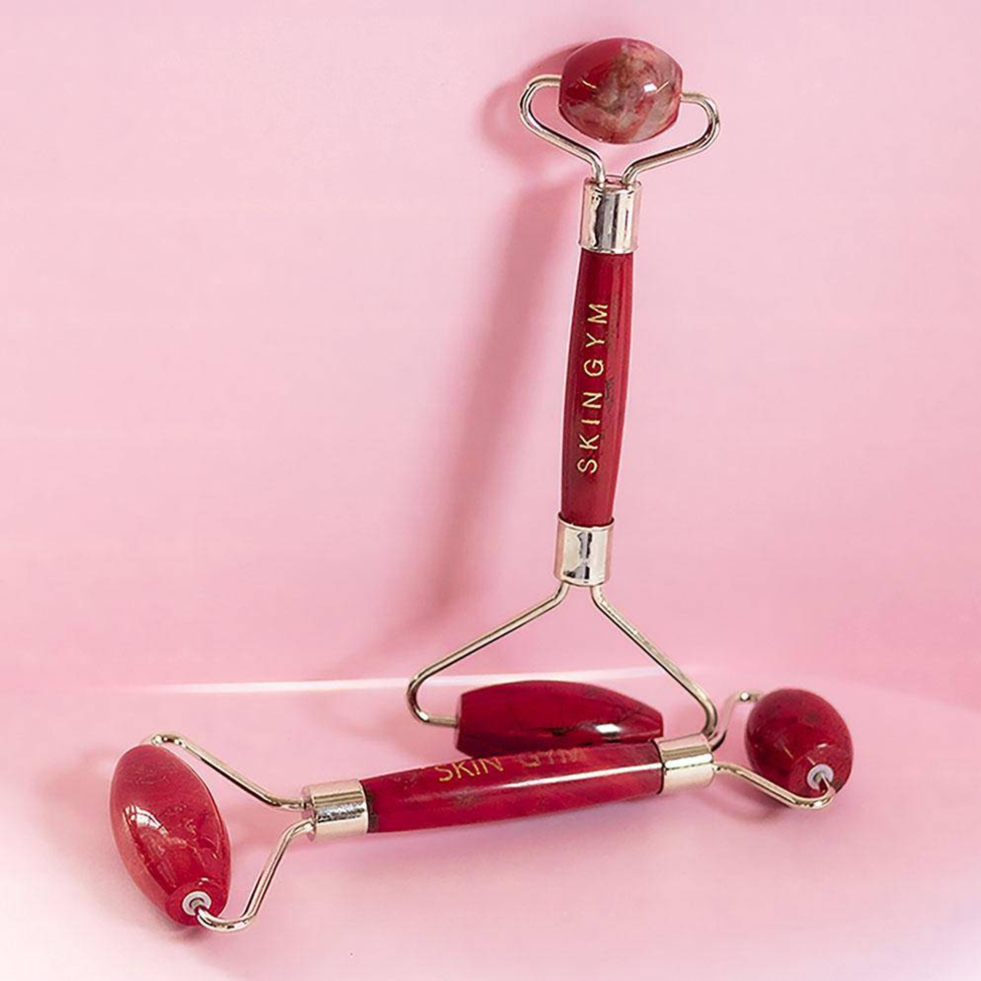 Red Jasper Facial Roller - Skin Gym