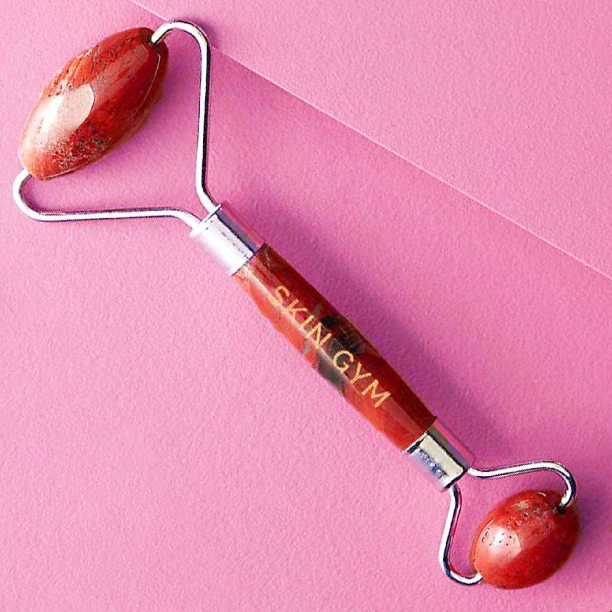 Red Jasper Facial Roller - Skin Gym