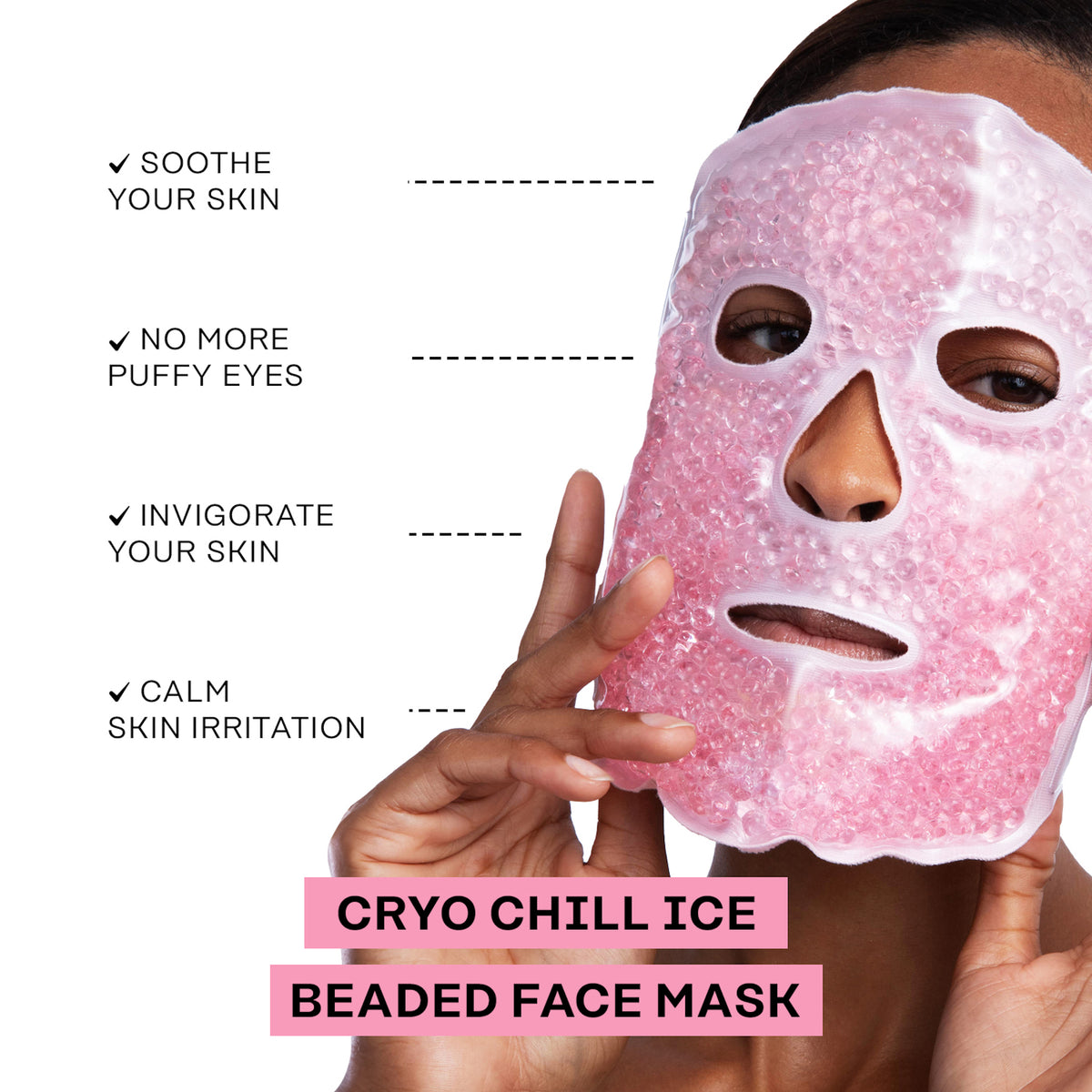 CryoChill Ice Beaded Face Mask - Skin Gym