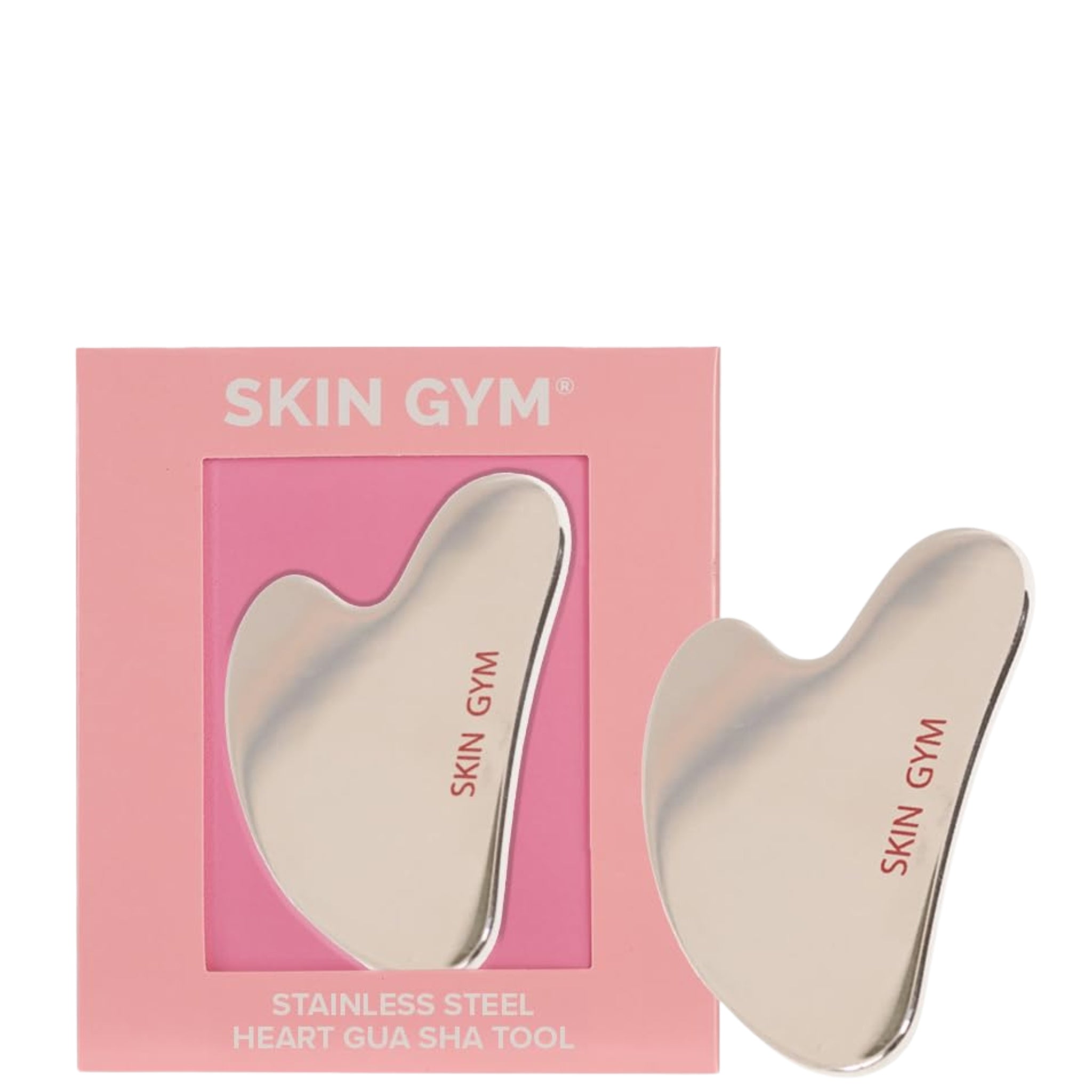 Cryo Stainless Steel Sculpty Heart Gua Sha Tool
