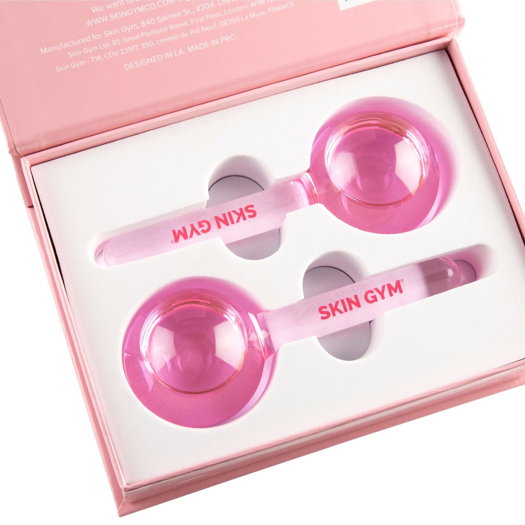Cryocicles Pink Facial Ice Globes