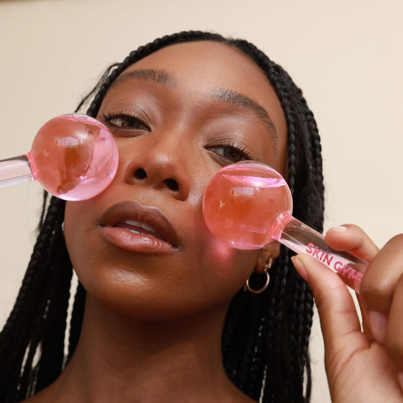 Cryocicles Pink Facial Ice Globes - Skin Gym