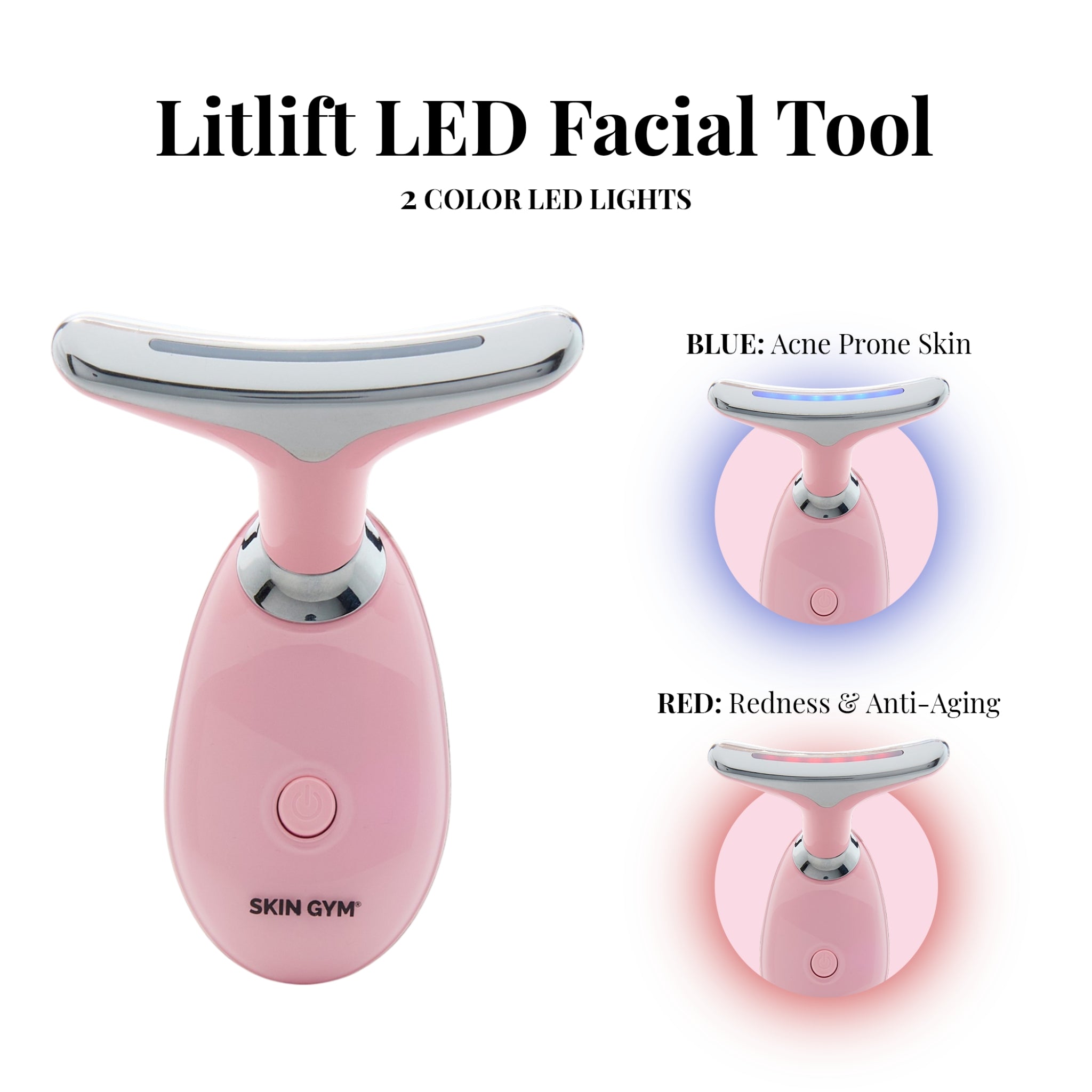 LitLift EMS LED Facial Tool