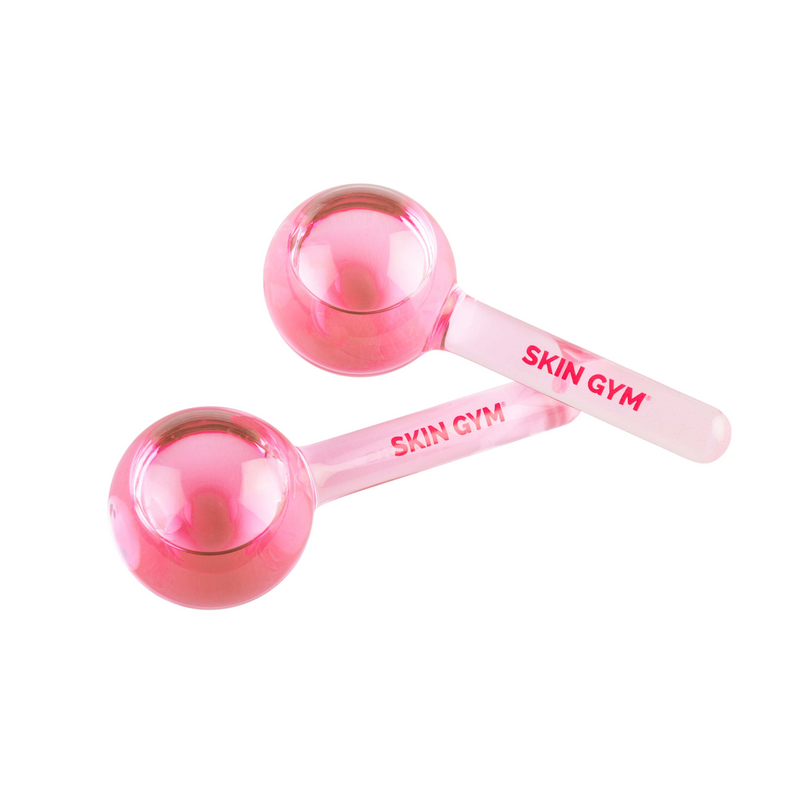 Skin Gym Cryocicles Pink Facial Ice Globes - Skin Gym