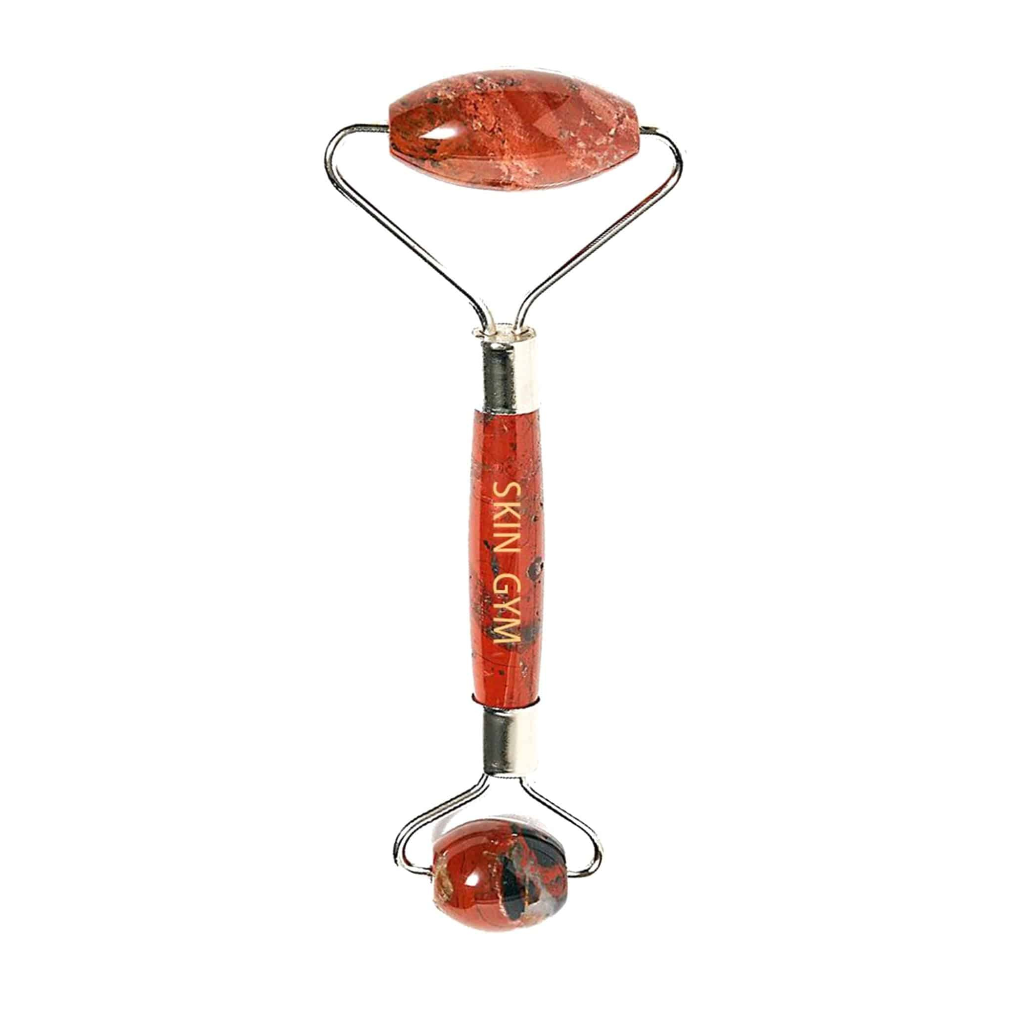 Red Jasper Facial Massage Roller | Skin Gym