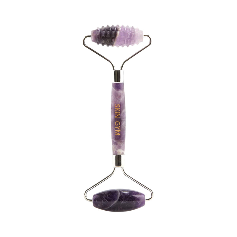 Amethyst 2D Texturized and Smooth Facial Roller