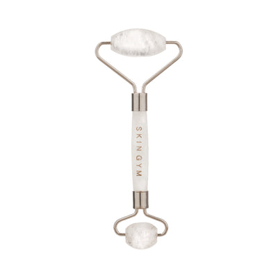 Clear Quartz Crystal Facial Roller - Skin Gym