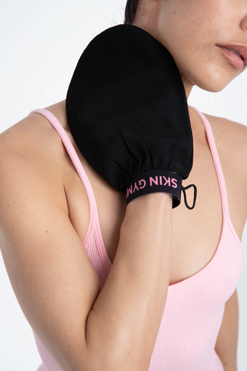 Exfoliating Body Mitt Pair (2Pack) - Skin Gym