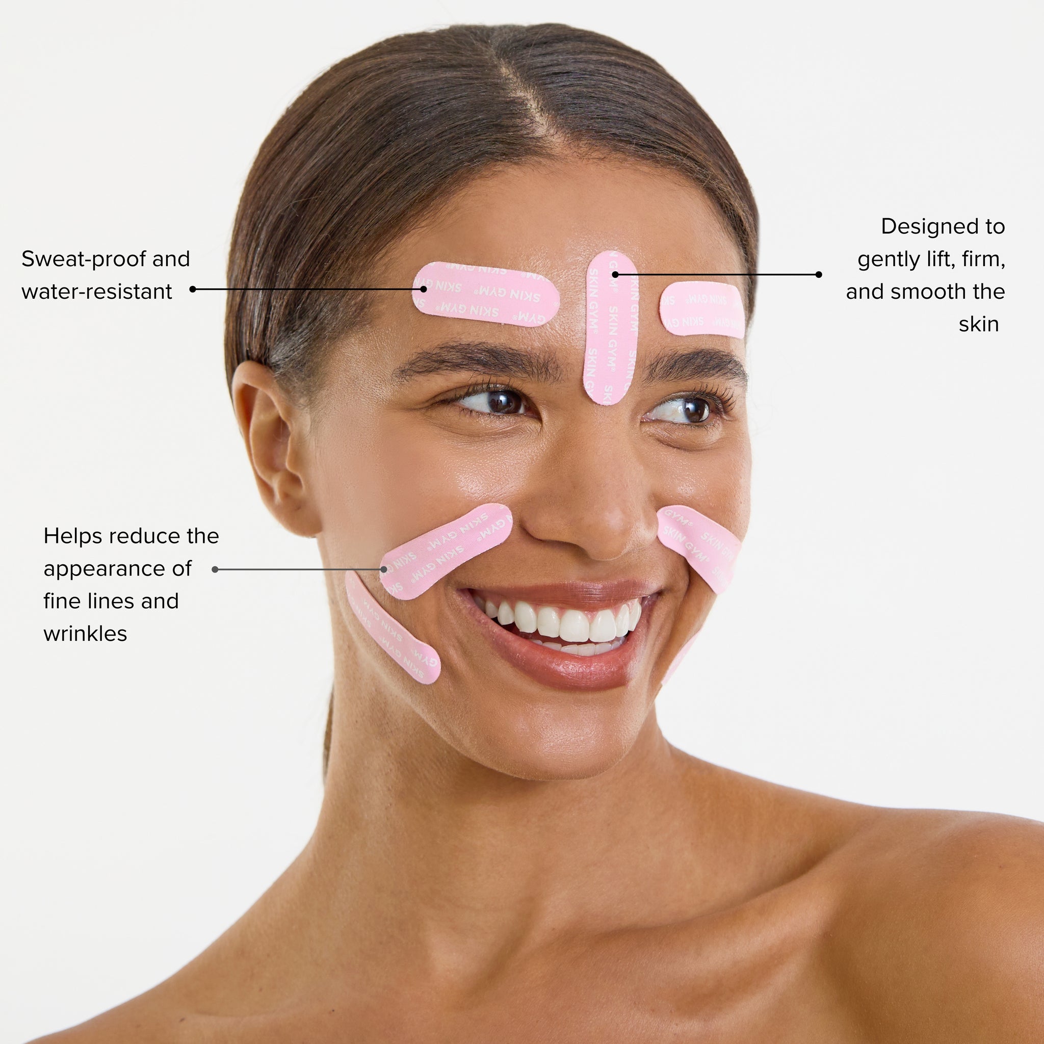 Skin Gym Face Tape Features
