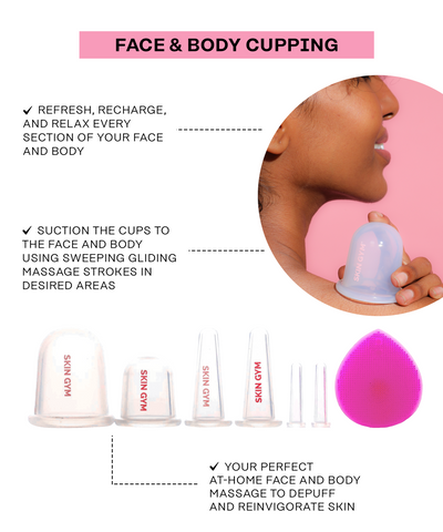 Face & Body Cupping Set - Skin Gym