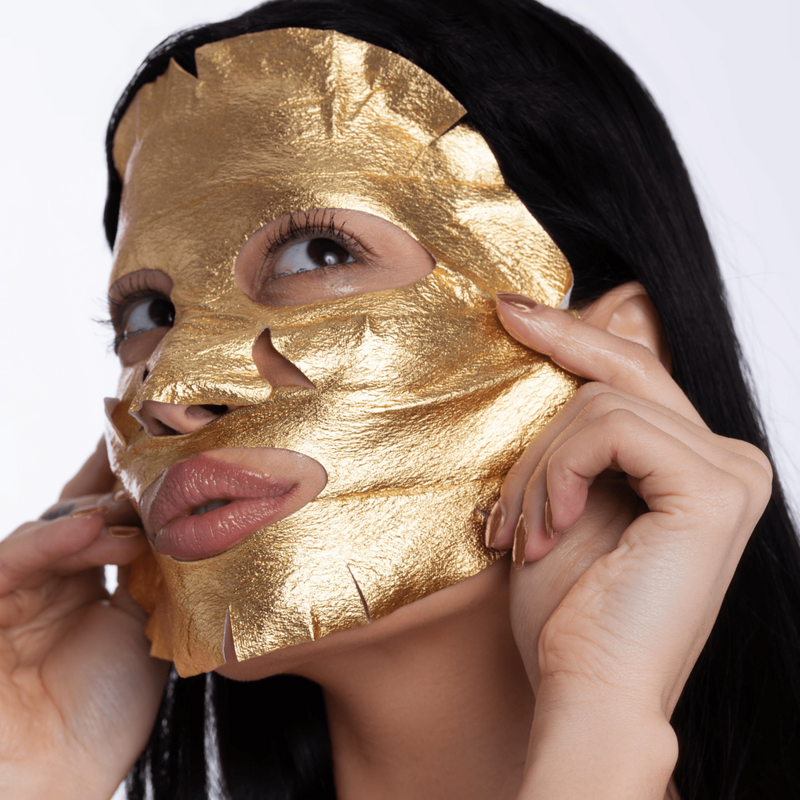 Gold Foil Face Mask - 3 Pack - Skin Gym