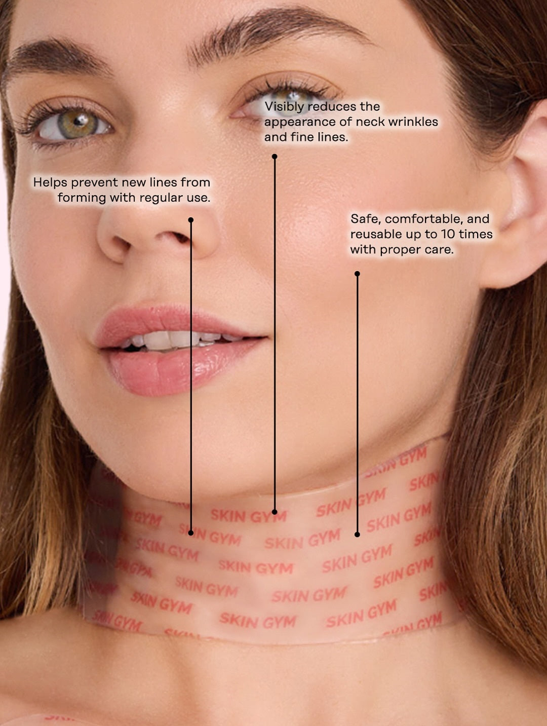 Reusable Neck Wrinkle Patch Preview