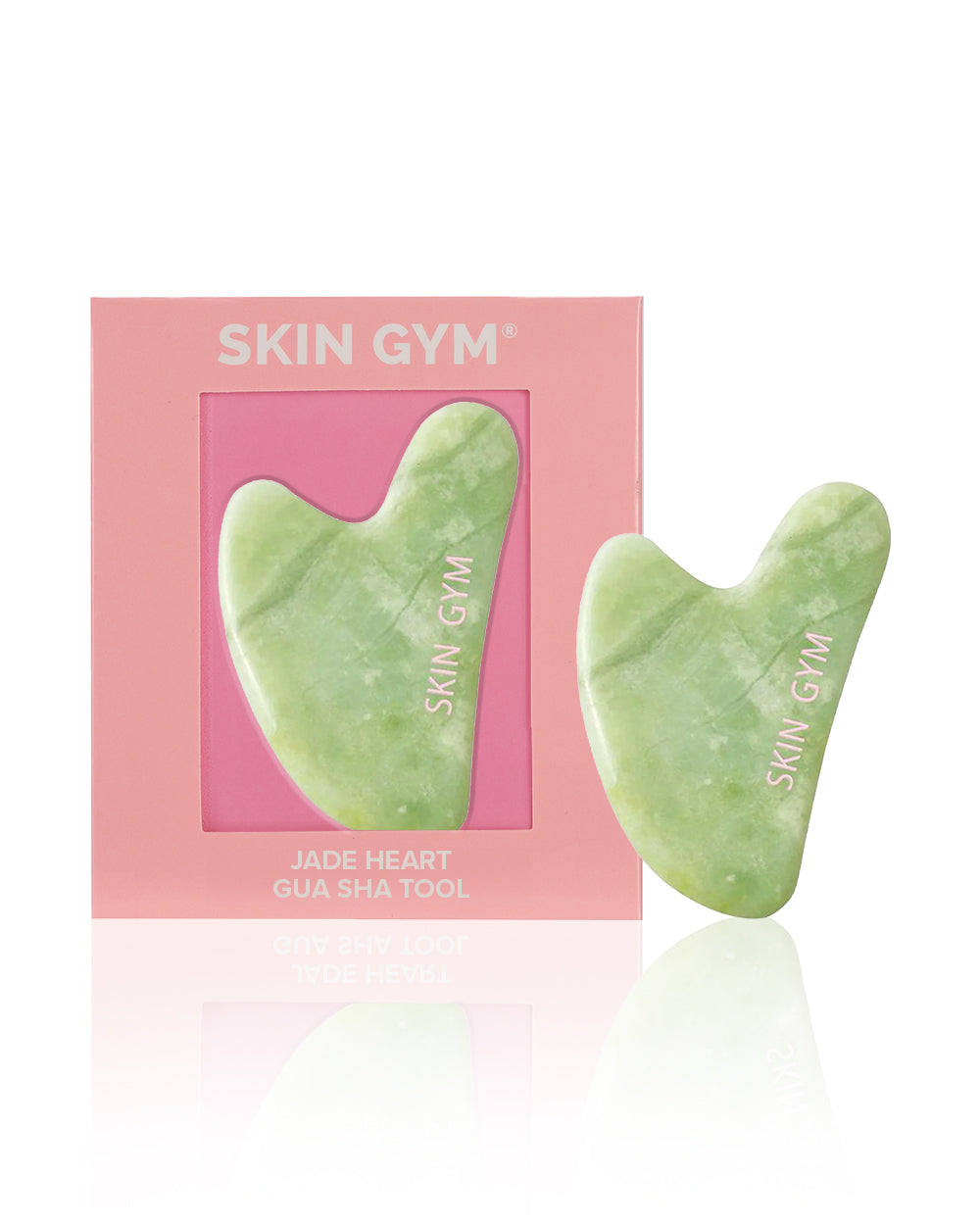 Jade Sculpty Heart Gua Sha Tool Preview