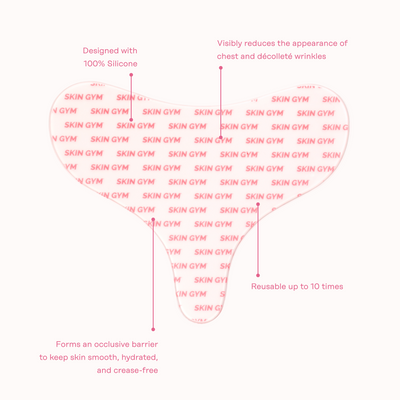 Reusable Décolleté Chest Wrinkle Patch® - Skin Gym
