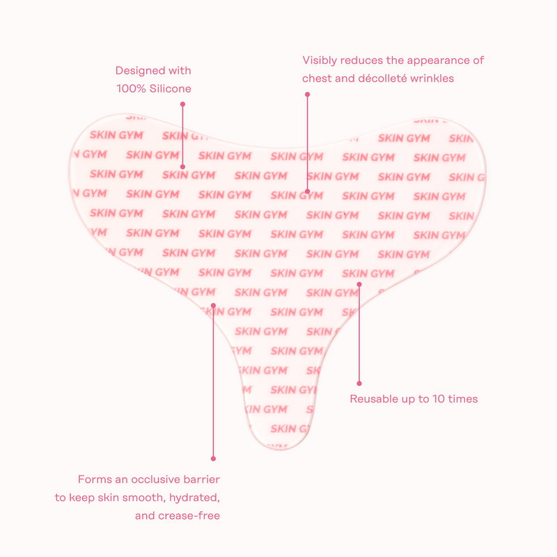 Reusable Décolleté Chest Wrinkle Patch® - Skin Gym