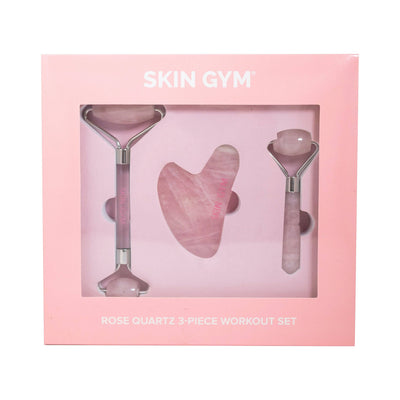 Rose Quartz 3 Piece Workout Set - Skin Gym
