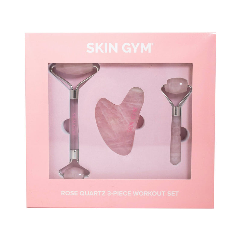Rose Quartz 3 Piece Workout Set - Skin Gym