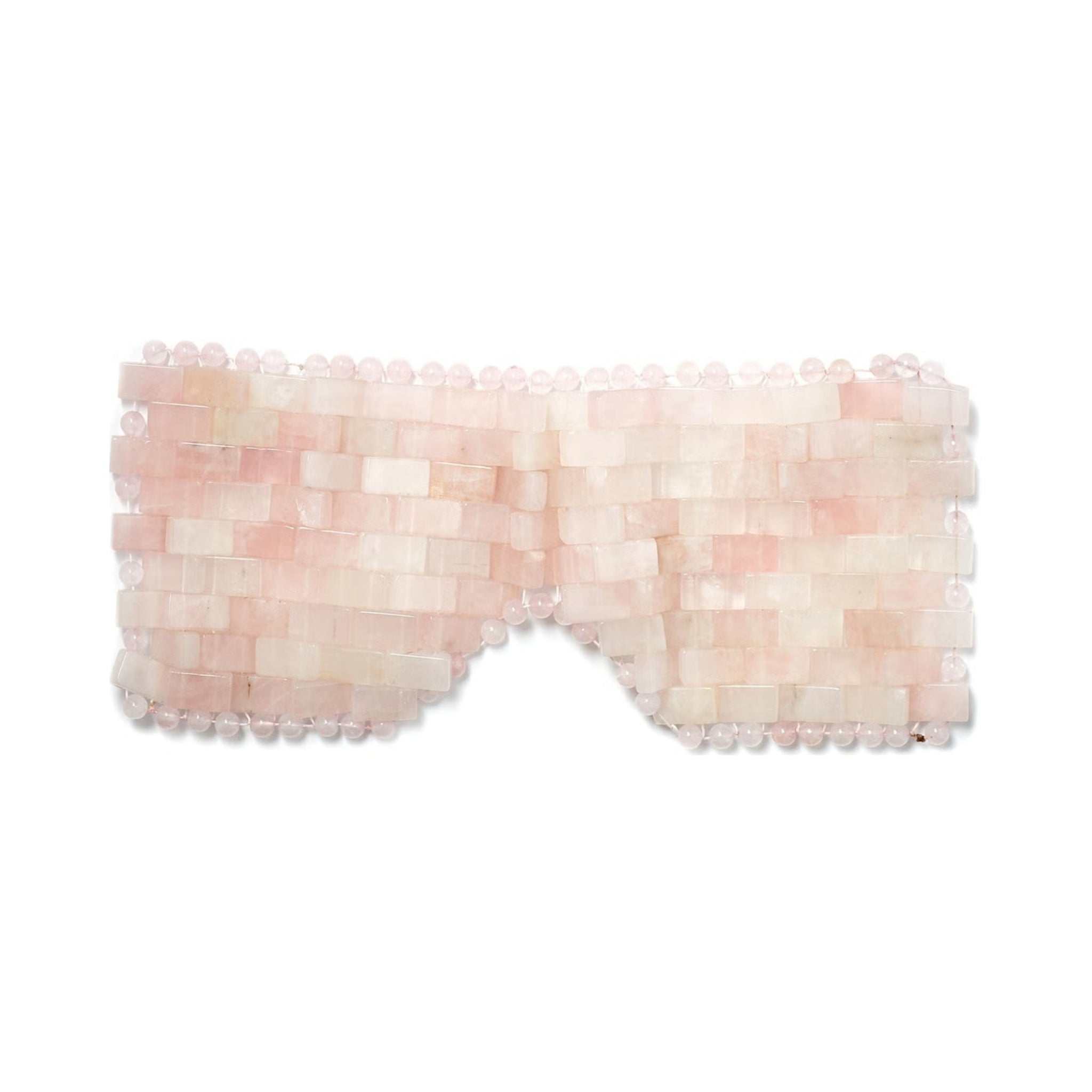 Rose Quartz Crystal Eye Mask