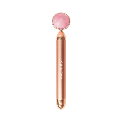Rose Quartz Revati Vibrating Beauty Tool - Skin Gym