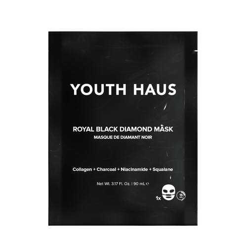 Youth Haus Royal Black Diamond™ Face Mask (SINGLE) - Skin Gym