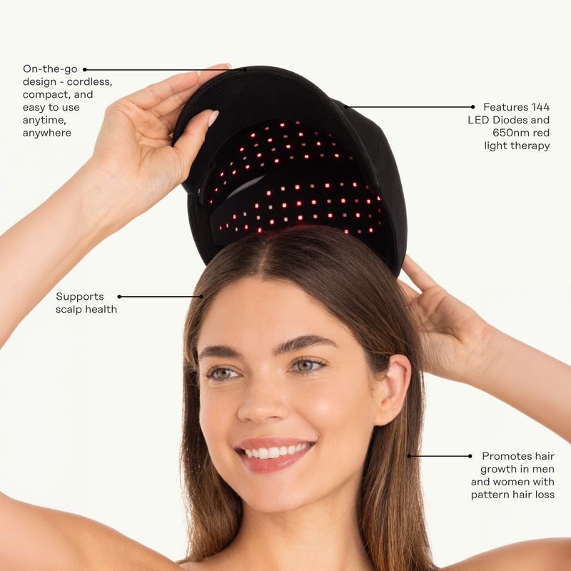 LED Pro Red Light Head Cap - Skin Gym