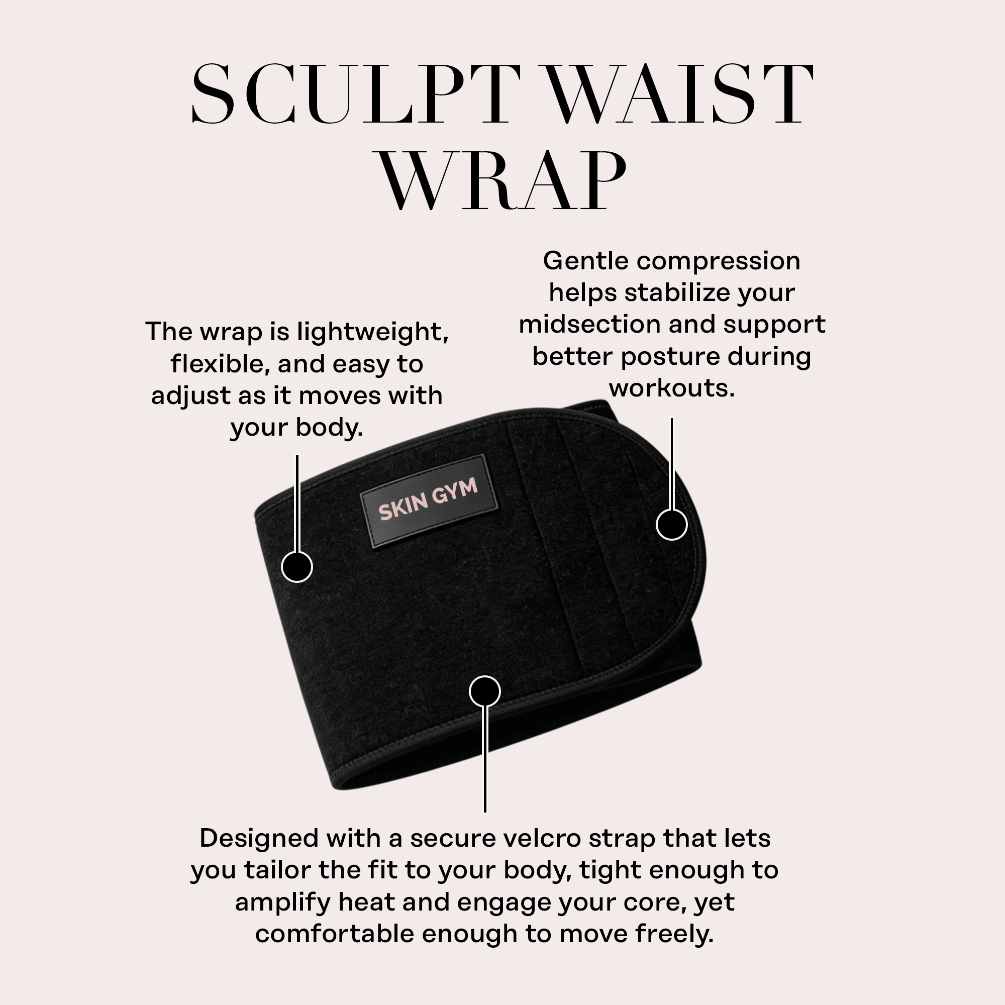 Skin Gym Sculpt Waist Wrap Preview