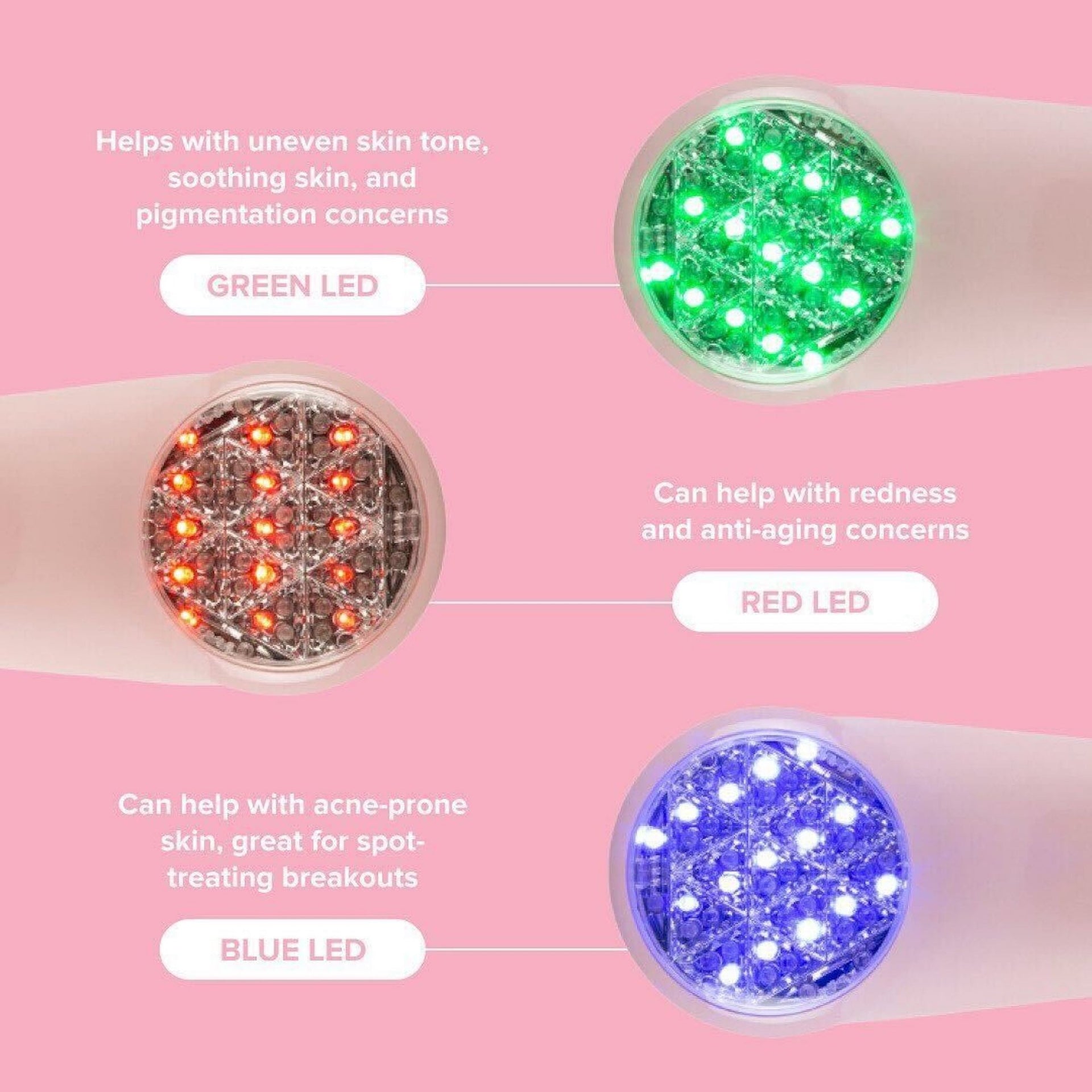 Revilit LED Light Therapy Wand Skin Gym