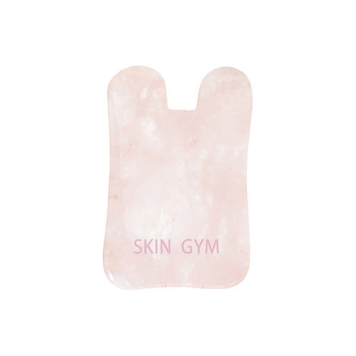 Skin Gym Square Rose Quartz Gua Sha - Skin Gym