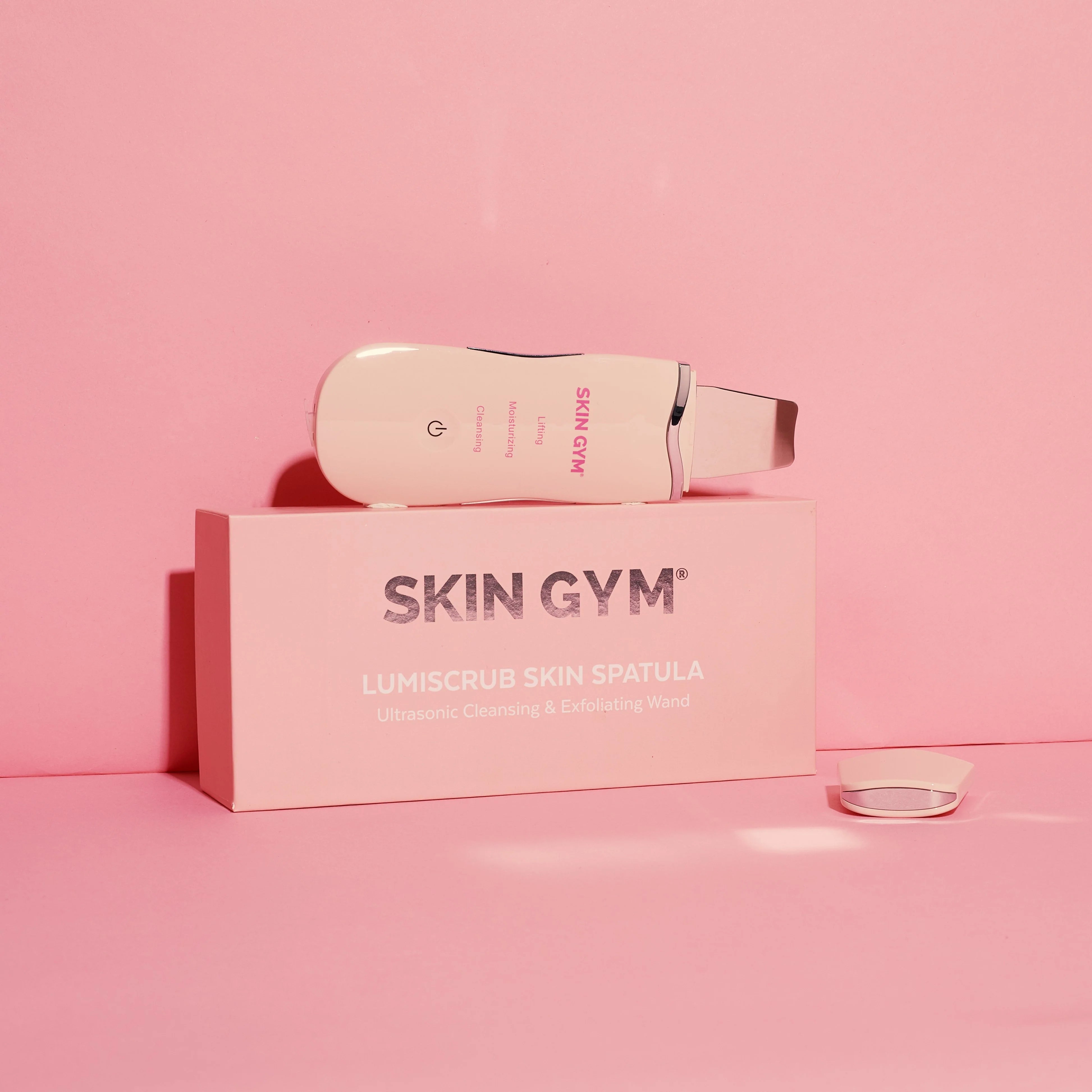 Ultrasonic Lumiscrub Facial Pro Skin Spatula