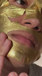 Gold Foil Face Mask - Single