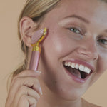Skin Gym Rose Quartz Vibrating Lift & Contour Beauty Roller